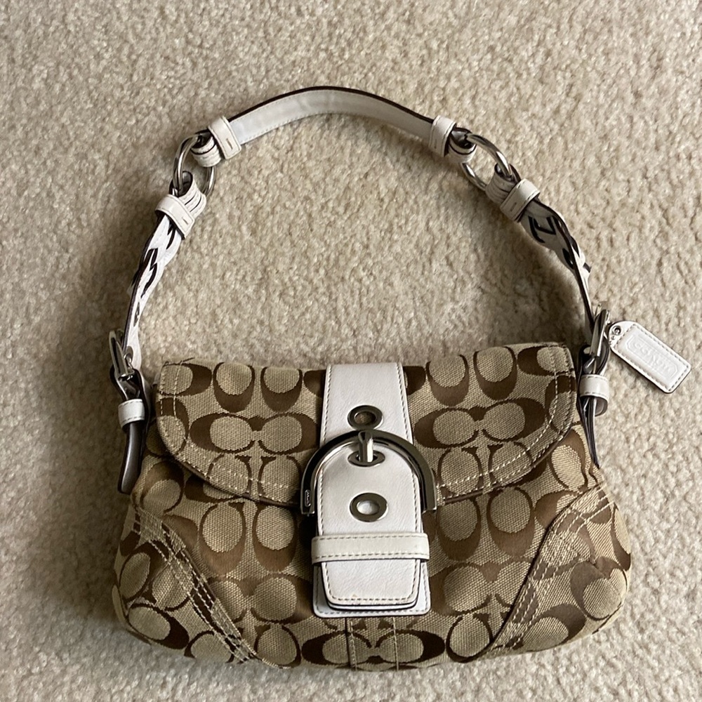 Coach Shoulder Bag.